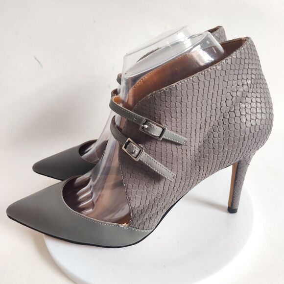 Nine West Gray Textured Heels - Picture 3 of 11
